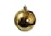 Shiny Matt Glitter Balls Gold 3cm 24Pcs