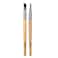 QVS Eyeliner Brush Set Multicolour 2 count