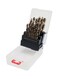 Twist Drill Bit Co-HSS 25pcs/set 1-13mm in Clear Plastic BoxYT-41605