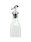 Rahalife Glass Oil Bottle And Vinegar Pouring Dispenser, Condiment Set, Cruet, Seasoning For Dining Table And Kitchen, Airtight And Non-Drip Bottle Stoppers, Glass - 500ml (Pack Of 2)