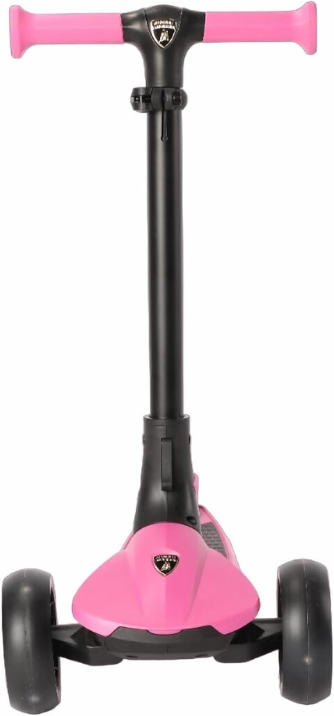 LAMBORGHINI 3-WHEEL KIDS SCOOTER WITH ADJUT HEIGHT-PINK