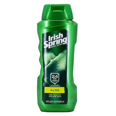 IRISH SPRING FACE+BWASH ALOE532ML