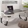 Aitmexcn Foldable Laptop Table, Portable Standing Bed Desk, Breakfast Serving Bed Tray, Notebook Computer Stand Reading Holder For Couch Floor (B-Kitty)
