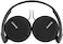 Sony Mdr-Zx110Ap Wired On-Ear Headphones With Tangle Free Cable, 3.5mm Jack, Headset With Mic For Phone Calls, Black