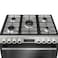 Bosch Series 8 Gas Range Cooker Cast Iron Pan Support Stainless Steel HIZ5G7W50M