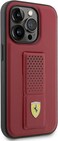 CG Mobile Ferrari Gripstand Case For iPhone 15 Pro (Red)
