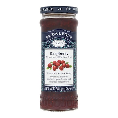 St Dalfour Raspberry Nas Fruit Jam 284g