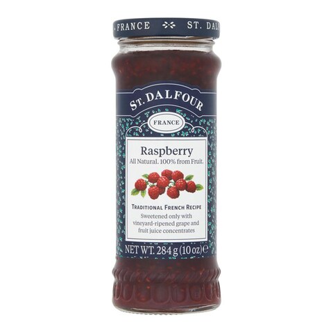 St Dalfour Raspberry Nas Fruit Jam 284g