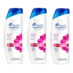 Buy Head  Shoulders Smooth and Silky Anti-Dandruff Shampoo 400ML 2+1 in Kuwait