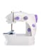 Generic Portable Mini Sewing Machine 6W H32520-EU White/Purple