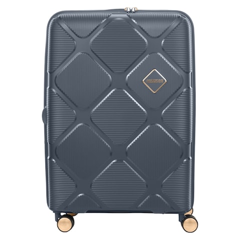 American Tourister Instagon Spinner Luggage Hard Trolley Dark Grey 69cm