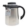 Nessan Stainless Steel Vacuum Flask Silver And Black 1L