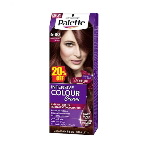 Schwarzkopf Palette Intensive Color Creme - 6-80 Marsala Brown