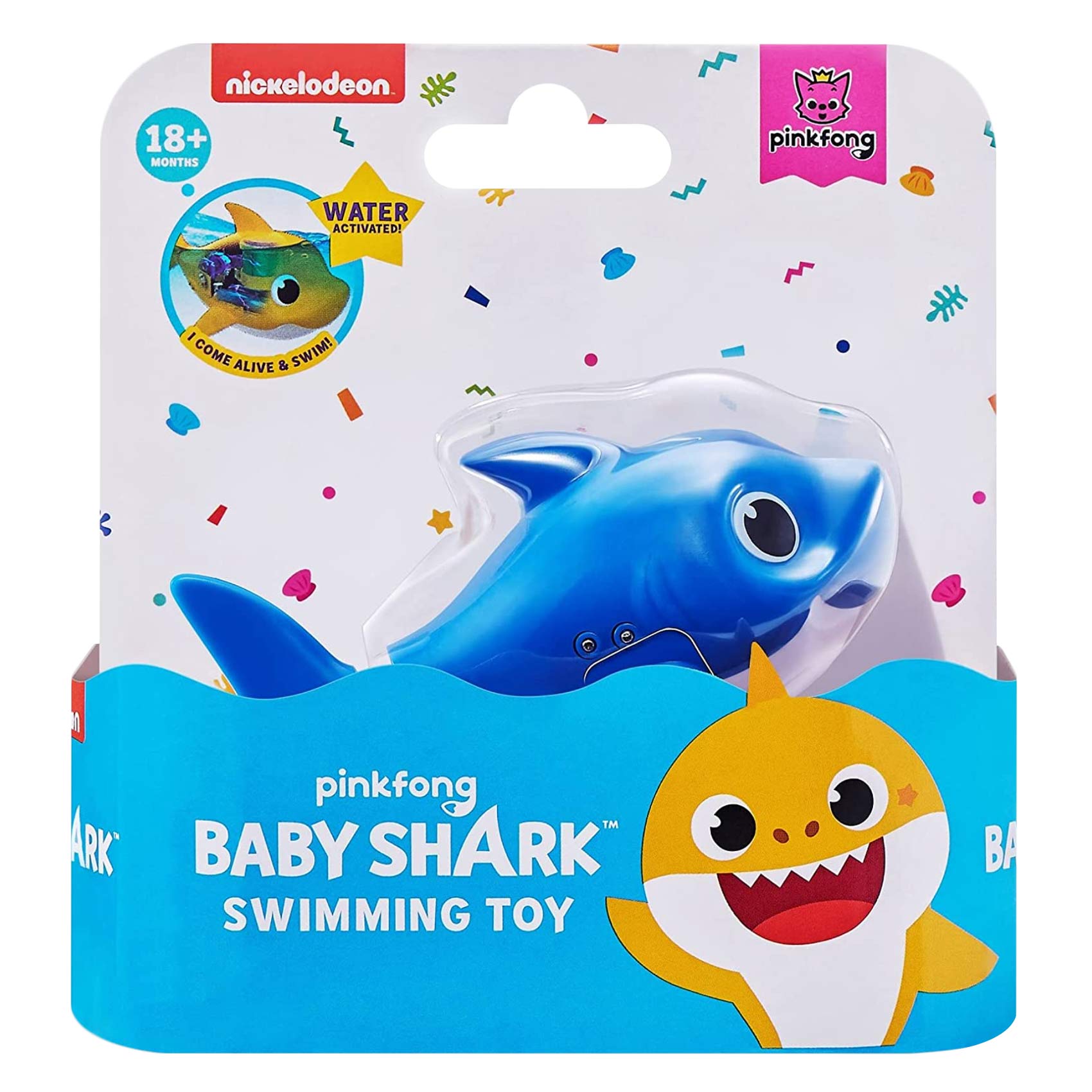 Zuru 7163 Baby Shark Bath Toy 18+ Months Blue