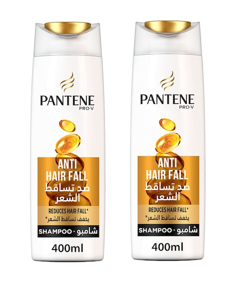 Pantene Pro-V Anti-Hair Fall Shampoo 400 ml Dual Pack nbsp