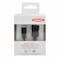 Ednet USB 2.0 A To Micro USB 2.0 B Data Sync And Charging Cable 0.2m Black