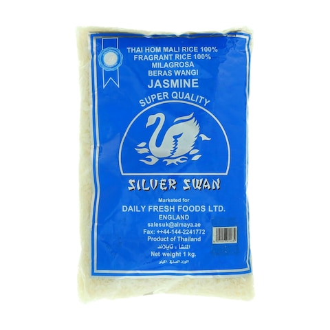 Buy Silver Swan Jasmine Fragrant Rice 1kg in UAE