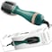 REBUNE RE-2513 1200W Hair Styler Hot Air Styler One-Step Volumizer Hair Dryer Brush Green