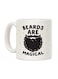 muGGyz Briard Addict Warning May Spontaneously Talk About Dogs Printed Coffee Mug White/Black 8x9.5x8centimeter