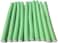 Generic 10 Pcs Hair Curlers Roll Stick Soft Sponge Hair Curling Roller Flex Silicone Magic Air Foam Roller Bendy Rod Hair Styling Tools (Green)