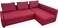 Karnak Convertible Sofa Cum Bed L-Shape Corner Sofa Plus Diwan Bed With Storage Box &amp; Cushion For Living Room, Home, Office, Apartment, Studio Room Size 215x150x75 Centimeters Ksb211