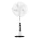 Regina Rechargeable Stand Fan White 16 Inches