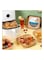 MIBRU 100 Pcs Air Fryer Paper Food Plate Liner Brown 20X20