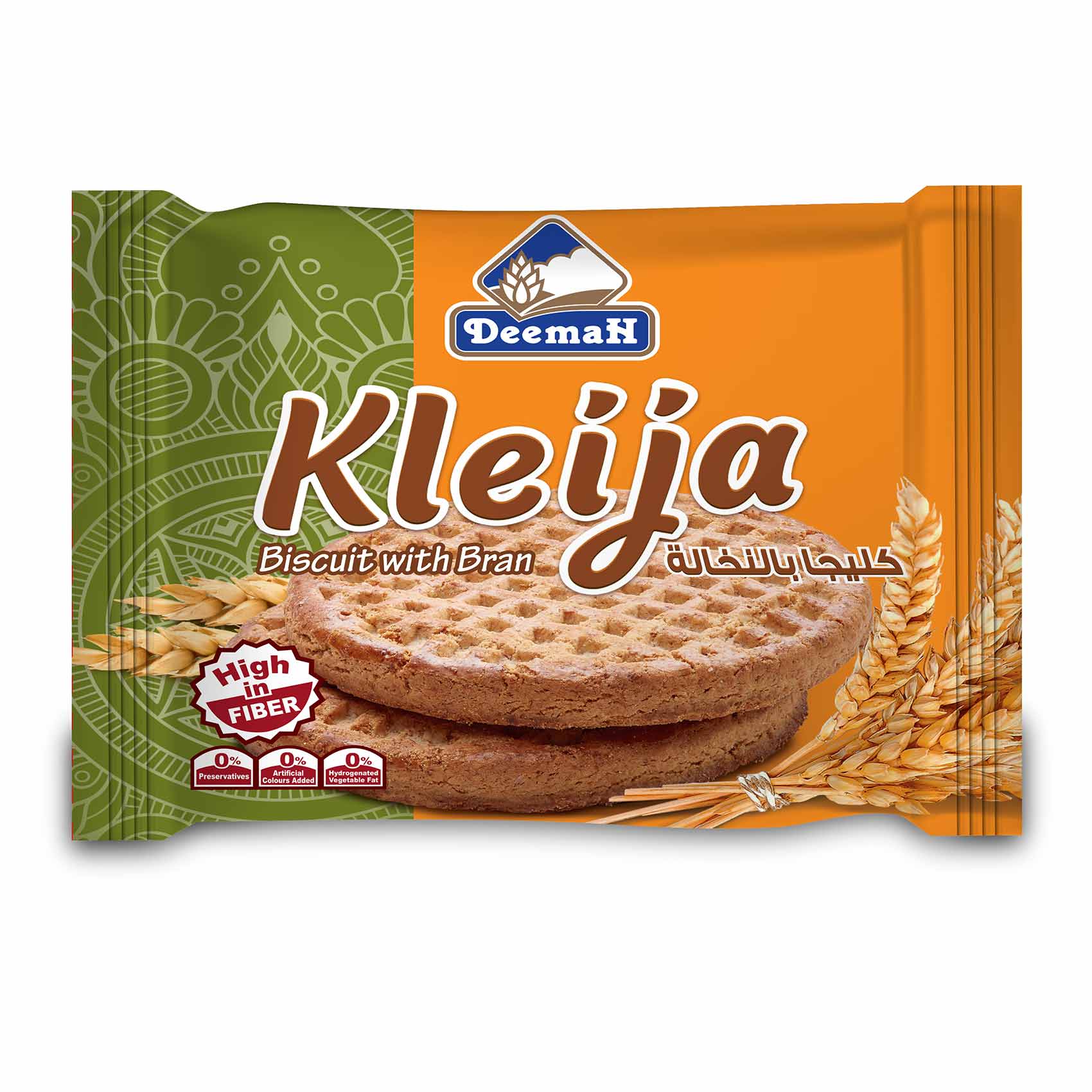 Deemah Kleija Biscuit With Bran 62g