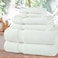 Comfy 550 GSM Set of 6 100% Cotton Towel Set - White