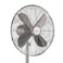 Crownline SF-402 16" Stainless Steel Fan with 4 Blades, 3 Speed Control, Adjustable Oscillation, Stable Round Base, and Soft Touch Tilting Angle &ndash; 50W Power, 220-240V, 50Hz