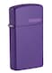 Zippo 1637ZL Slim Purple Matte Zippo Logo Windproof Lighter