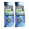 Lord Plus Disposable Razors, Twin Blades, 10 Razors - Pack of 2