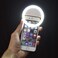 Generic White Smartphone Selfie LED Ring Light Supplementary Lighting