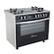 بوتاجاز بريميوم 6090GS-AC-383-IDSH-S-F غاز وكهرباء - 5 شعلات - أسود