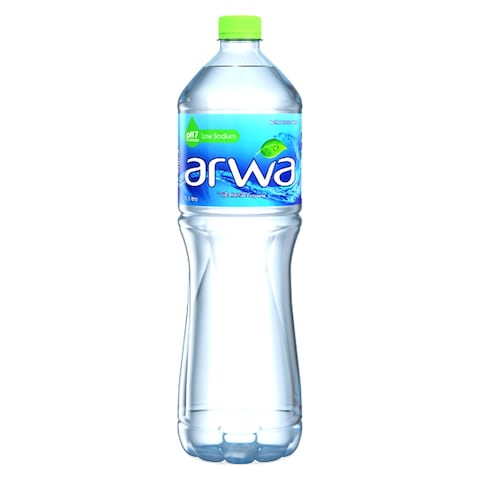 Arwa Still Water Bottled Drinking Water Pet 1.5L