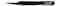 Excel Slant Point Tweezers, Black