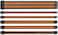 Thermaltake Ac-036-Cn1Nan-A1 Thermaltake TtMod Sleeve Cable &ndash; Orange And Black