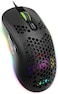 X600 WIRED GAMING MOUSE RGB BACKLIGHT HOLLOW HONEYCOMB SHAPE 6400DPI MACRO PROGRAMMING HOME OFFICE GAMER MICE FOR DESKTOP COMPUTER LAPTOP PC (Wired Mouse)
