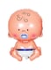 Party Time 1-Piece Baby Boy Helium Or Air Filled Foil Balloon