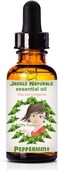 Jadole Naturals Peppermint Essential Oils, 1 Fl OZ (30 ml) With Glass Dropper By Jadole Natural