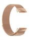 Fitme سوار Milanese لـ Fitbit Charge 5 وردي ذهبي
