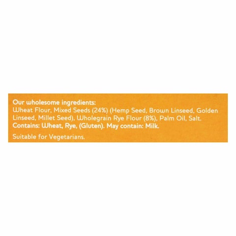 Ryvita Thins Multiseed Flatbread Crackers 125g
