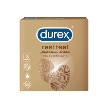 Durex Real Feel Condoms 3 pieces