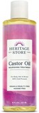 Heritage Store Castor Oil, 8 Ounce