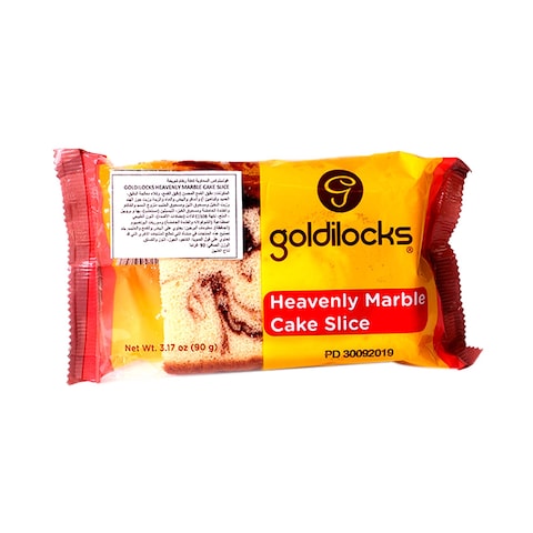 Goldilocks Heavenly Marble Cake Slice 90g