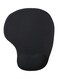 Generic - Comfortable Mouse Pad with Wrist Rest Support 22.6X18.7X1.6centimeter Black
