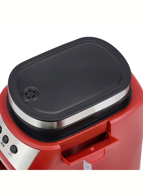 Geepas Grinder &amp; Drip Coffee Maker 0.6 L 600 KW Gcm41512 Red