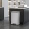 EKO Step Trash Can, Fingerprint-Resistant Stainless Steel