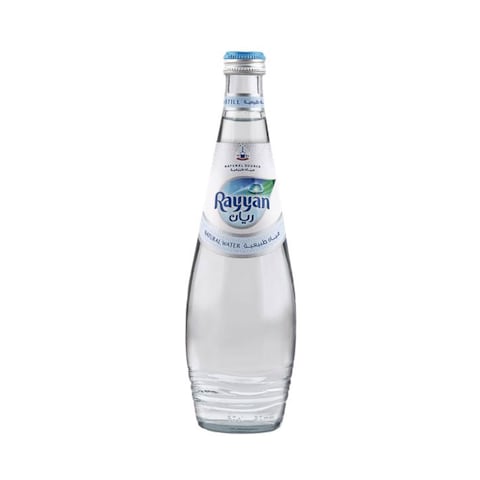 Rayyan Natural Water Glass Bottle 250ml