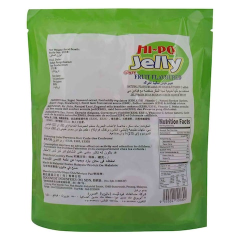 Hi-Po Pure Fruit Flavoured Jelly 500g